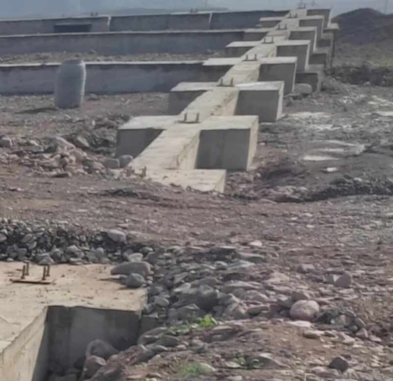 اجرای فونداسیون سوله آرماتوربندی